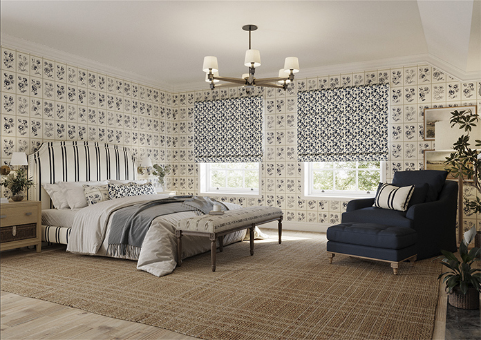 Plum Line, Hudds - Roman Blind - Image 6